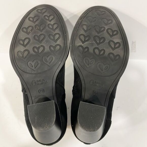 Mia Amour Elizabeth Women’s Black Memory Foam Footbed Slip On Chelsea Boots - Picture 7 of 11